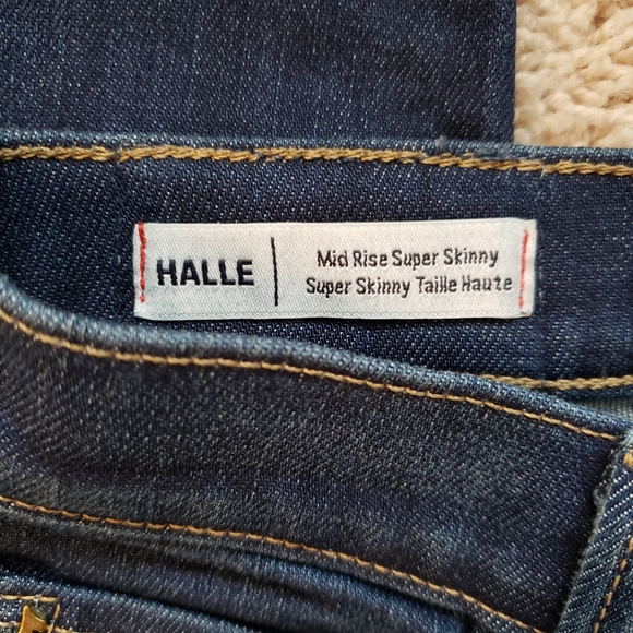 True Religion Skinny Blue Denim Jeans Size 28 - Picture 3 of 8